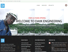 Tablet Screenshot of daiik.com